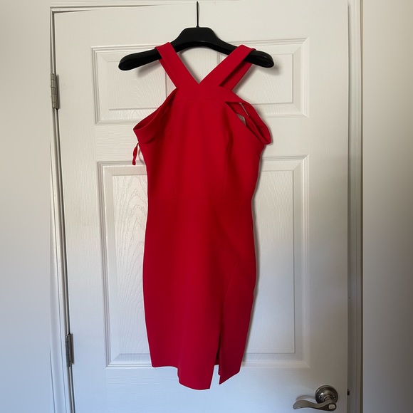 Fun off the shoulder strap BCBG dress new with tags! - Picture 1 of 2